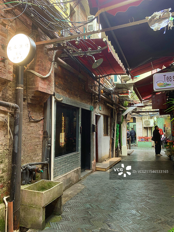 记忆里的弄堂  上海田子坊图片素材