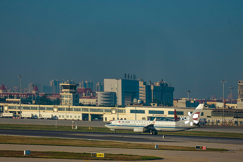 天津滨海国际机场-首尔仁川机场图片素材