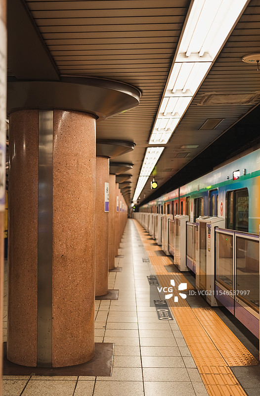 日本地下铁图片素材