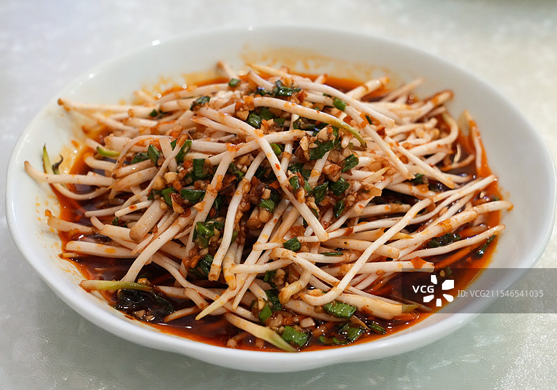 凉拌折耳根图片素材