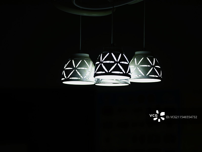 灯的特写镜头图片素材