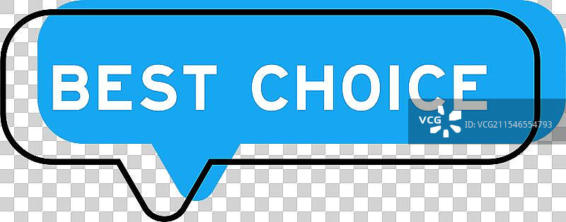 带有“最佳”字样的演讲横幅和蓝色阴影图片素材