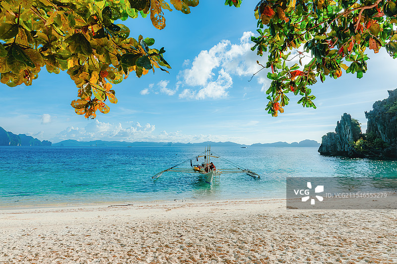 菲律宾巴拉望爱妮岛风光图片素材