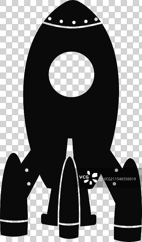 火箭图标标志宇宙飞船航天飞机图片素材