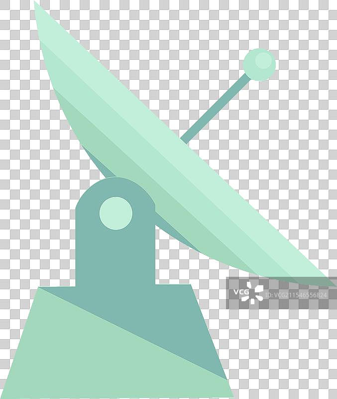 射电望远镜与宇宙元素图片素材