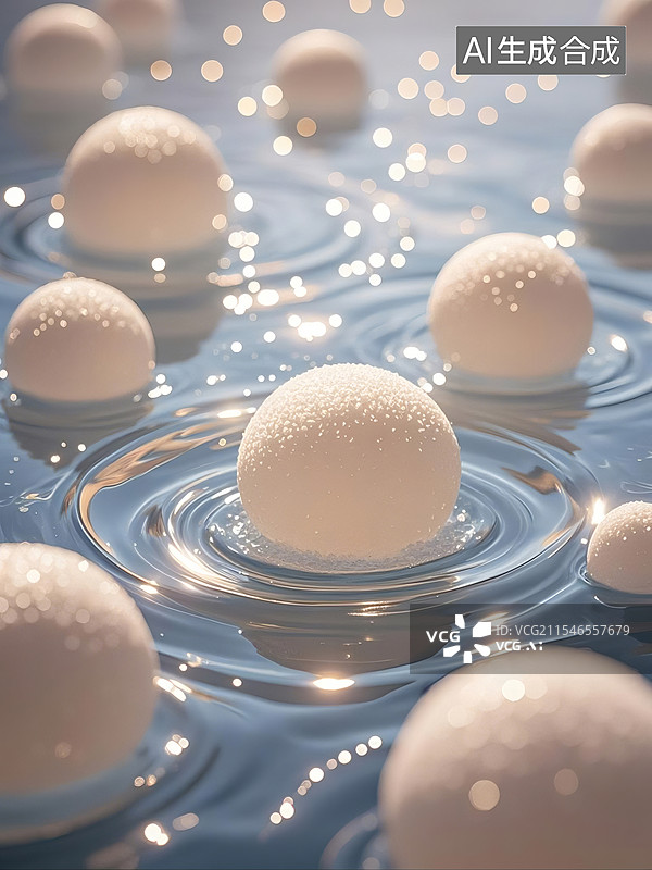 【AI数字艺术】元宵节汤圆图片素材