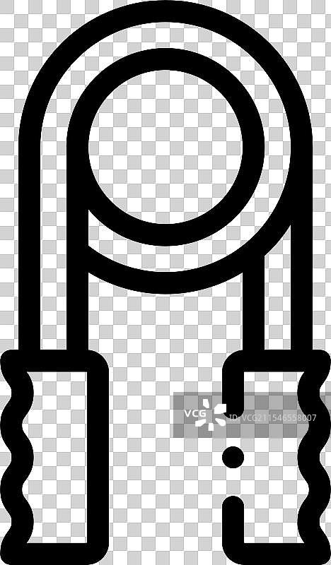 手镜图标，细线条风格设计图片素材