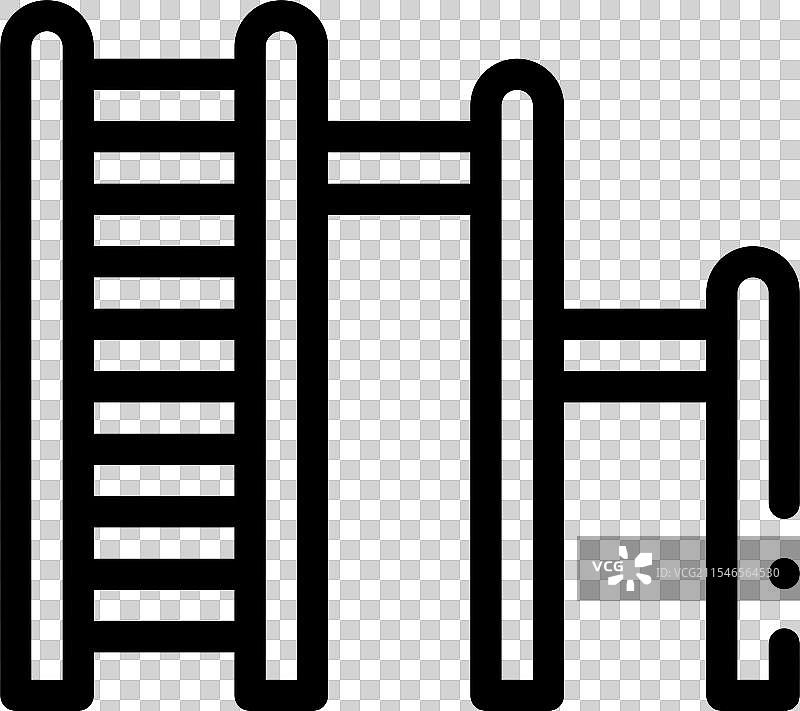 荷尔蒙环图标，细线条风格设计图片素材