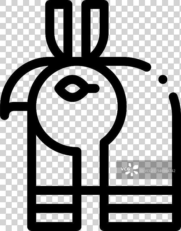 水管图标，细线条风格设计，独立于背景图片素材