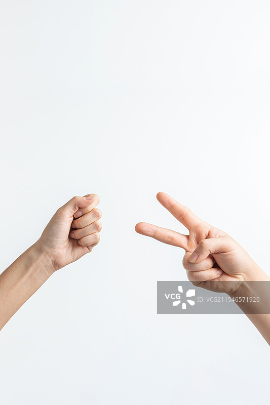 人手，手势，剪刀石头布图片素材