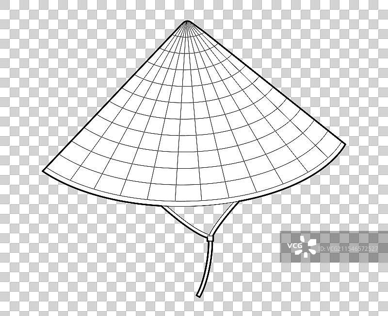 带扣下巴带的凉帽时尚头饰图片素材