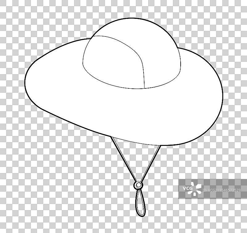 花园桶帽 夏季头饰 时尚配件图片素材