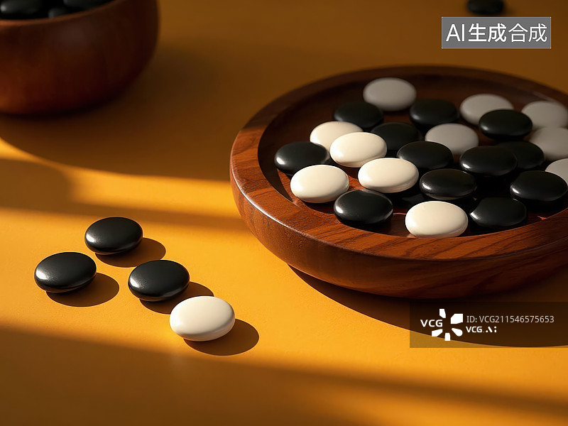 【AI数字艺术】围棋图片素材