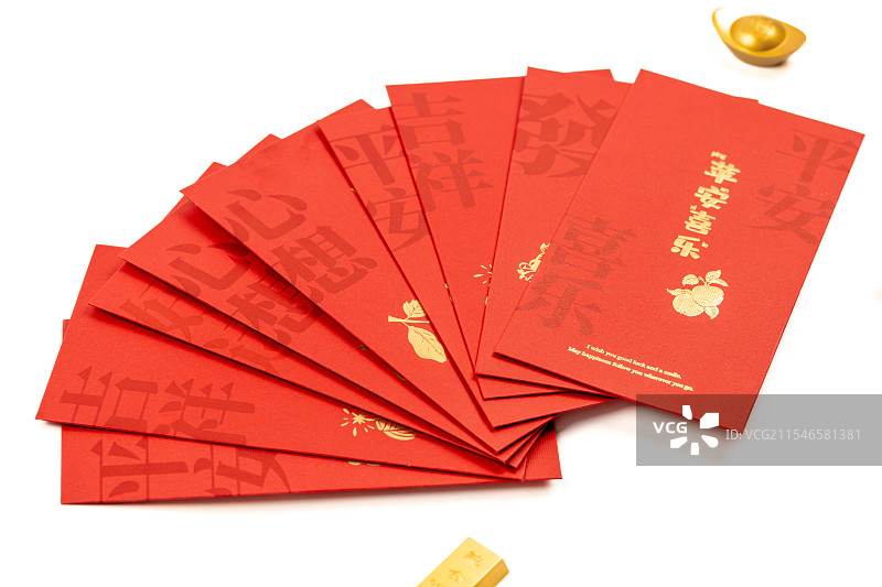 春节拜年红包图片素材