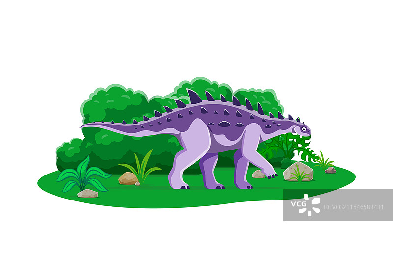 史特鲁提欧龙史前恐龙卡通角色图片素材