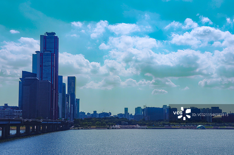 韩国，首尔，临津阁图片素材