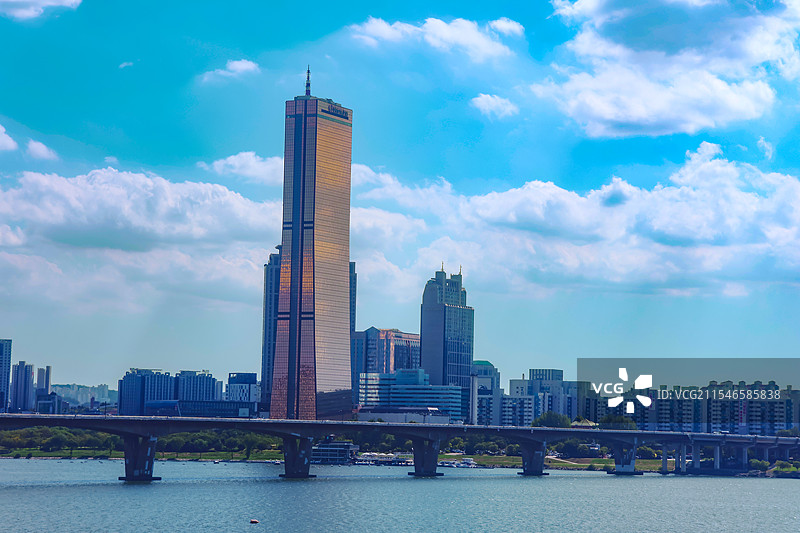 韩国，首尔，临津阁图片素材