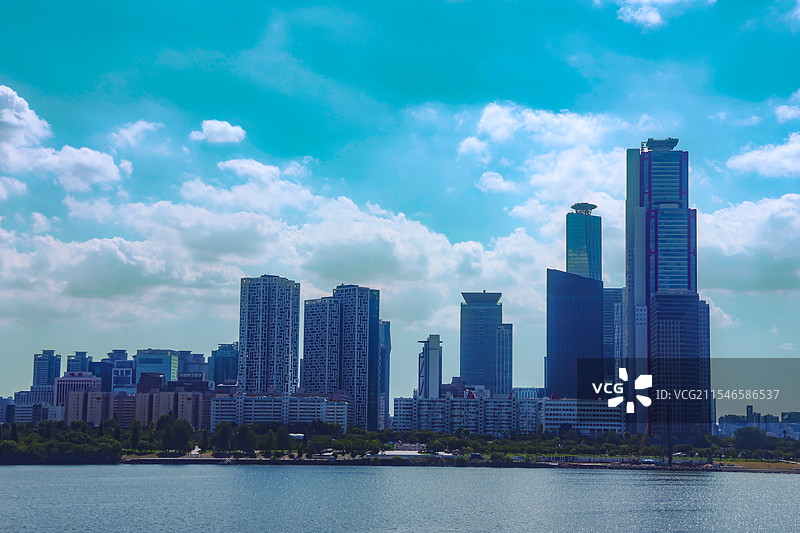 韩国，首尔，临津阁图片素材