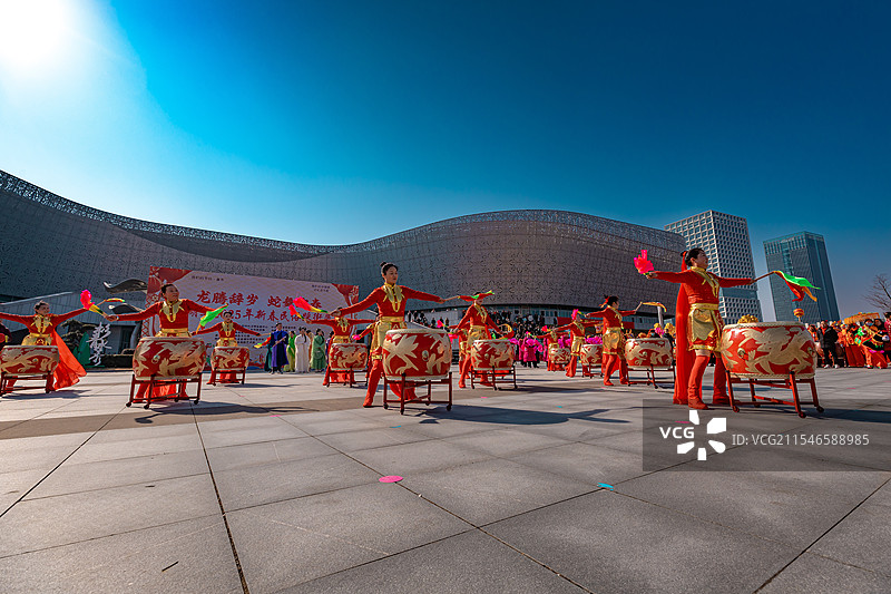 锣鼓声声图片素材