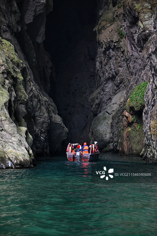 重庆黔江蒲花暗河图片素材