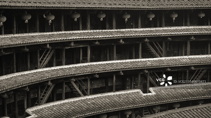 初溪土楼图片素材