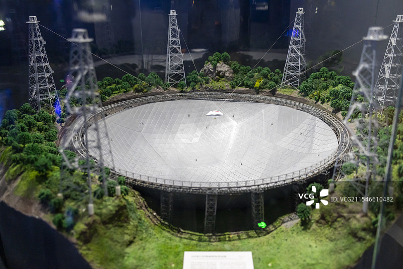 500米口径球面射电望远镜图片素材