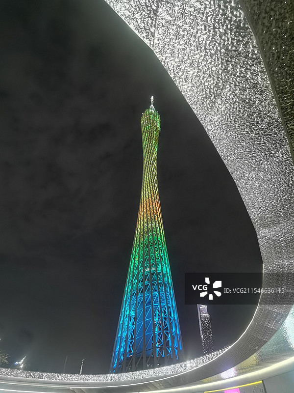 广州塔之夜图片素材