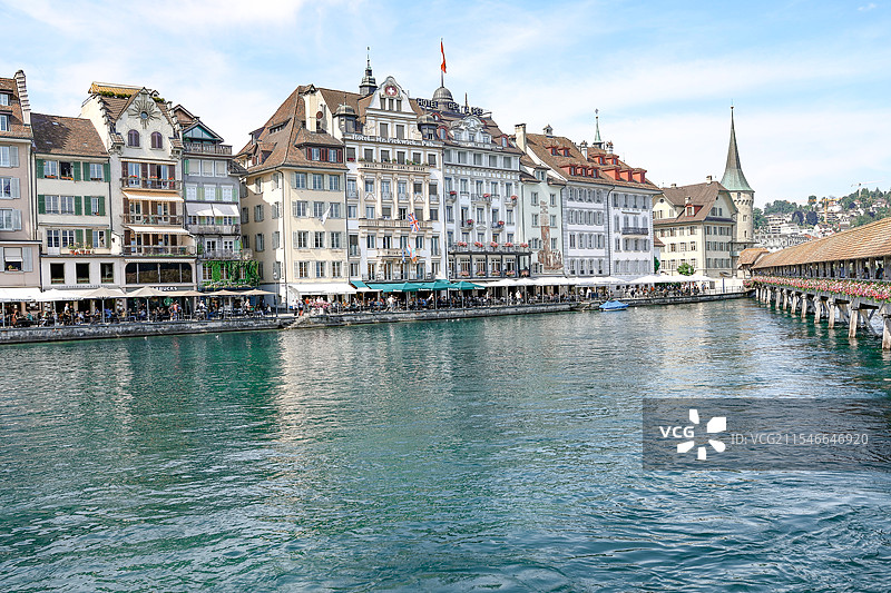 瑞士，因特拉肯图片素材