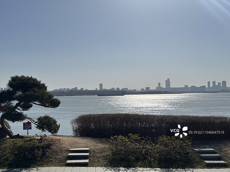 南京扬子江生态公园 瞭望角图片素材