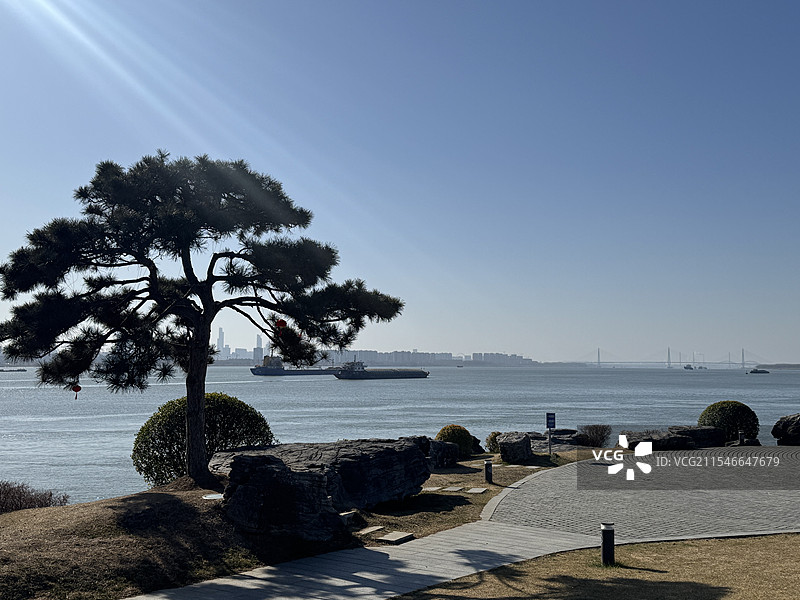 南京扬子江生态公园 瞭望角图片素材