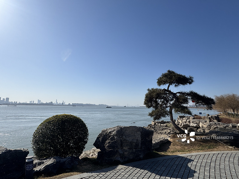 南京扬子江生态公园 瞭望角图片素材