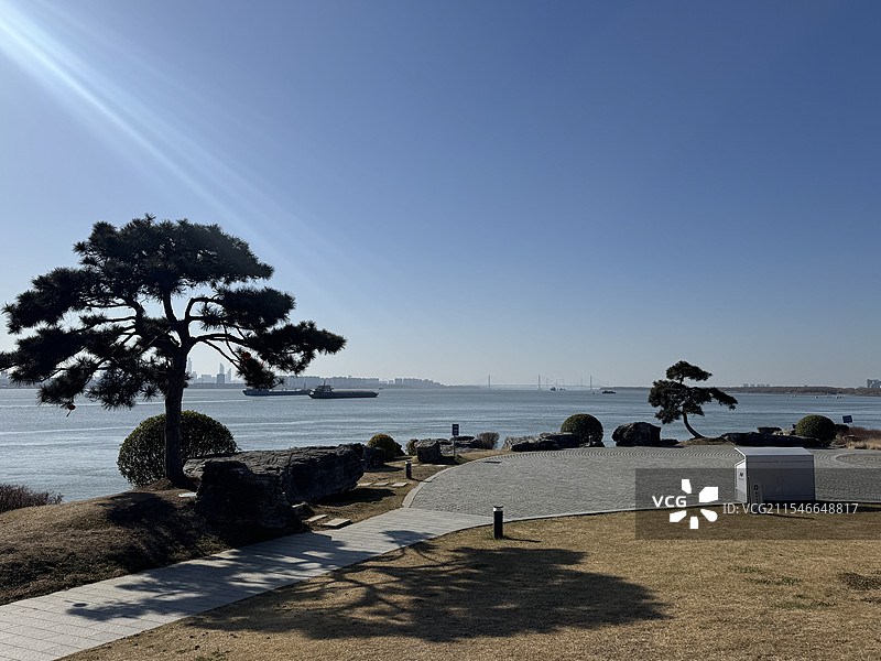 南京扬子江生态公园 瞭望角图片素材