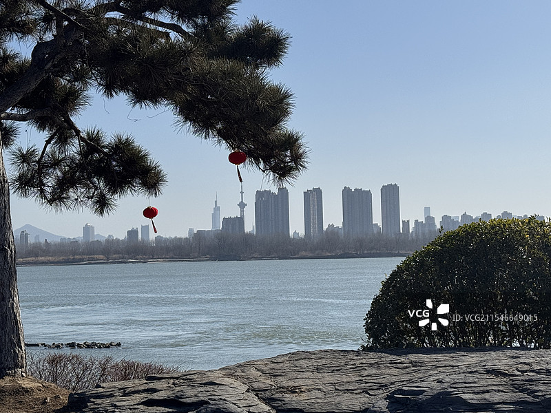 南京扬子江生态公园 瞭望角图片素材