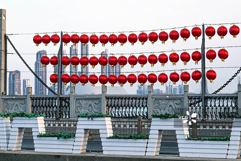 红灯笼 春节 庙会 喜庆 年味图片素材