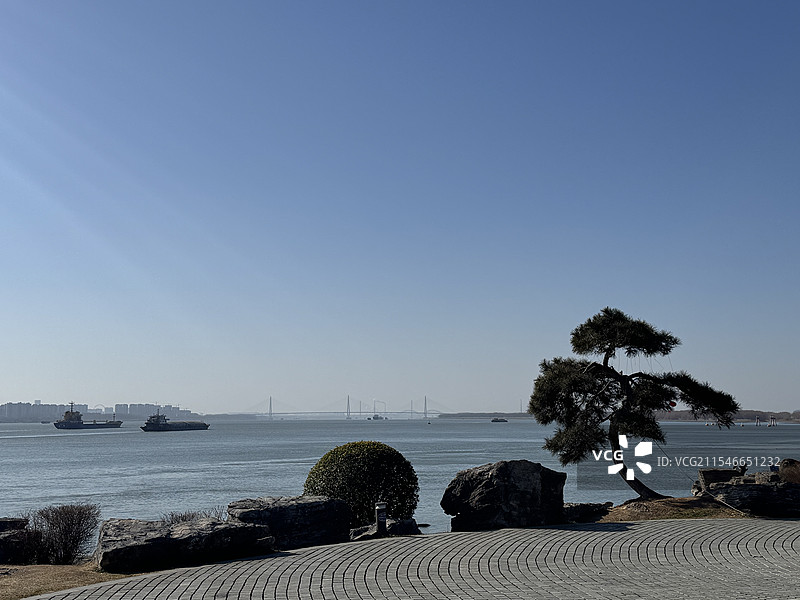 南京扬子江生态公园 瞭望角图片素材