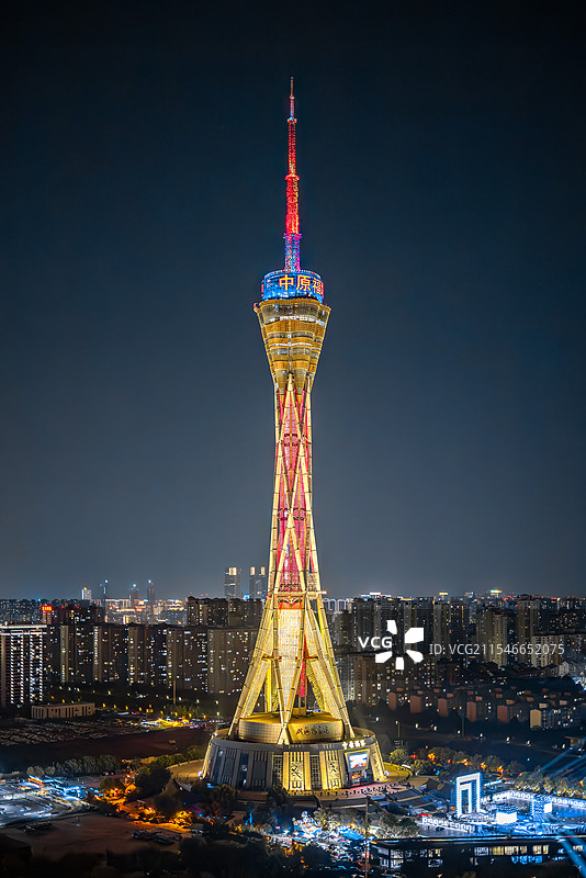 中原福塔图片素材