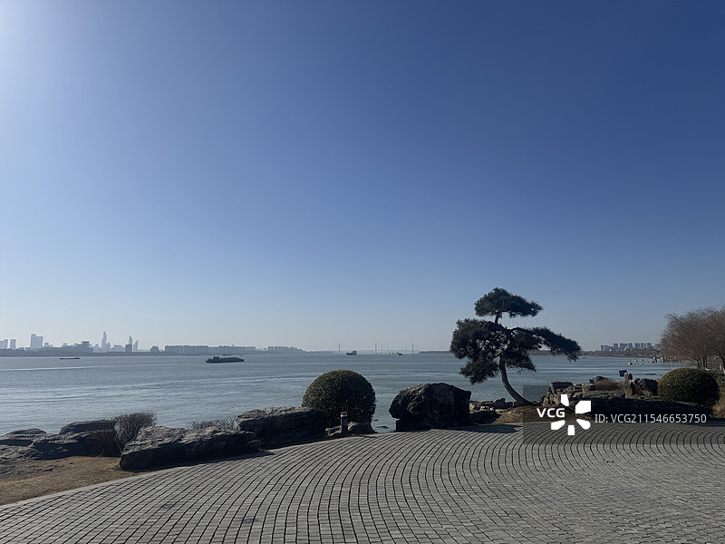 南京扬子江生态公园 瞭望角图片素材