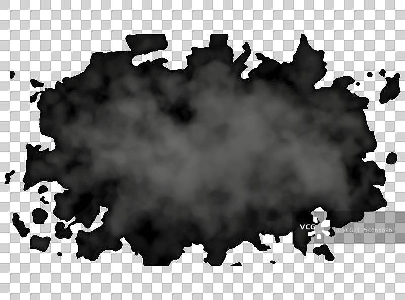 透明特效在雾中脱颖而出图片素材