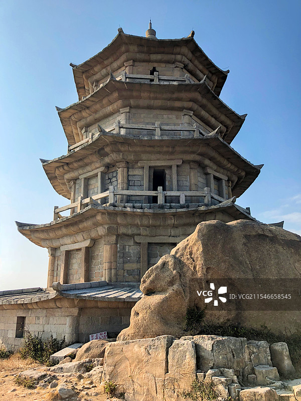 万寿塔（姑嫂塔）  石狮图片素材