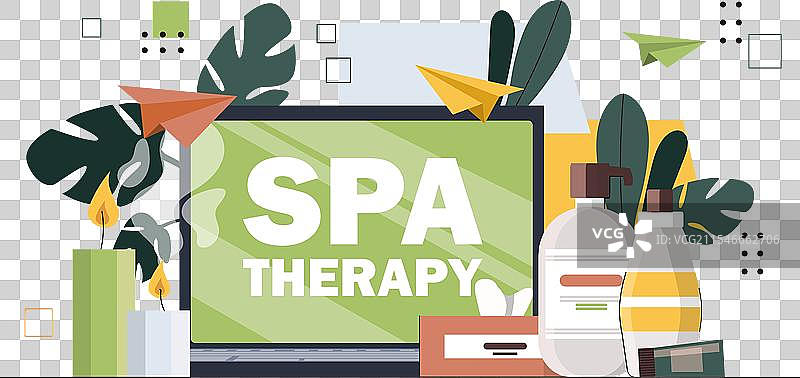 水疗疗法概念图片素材