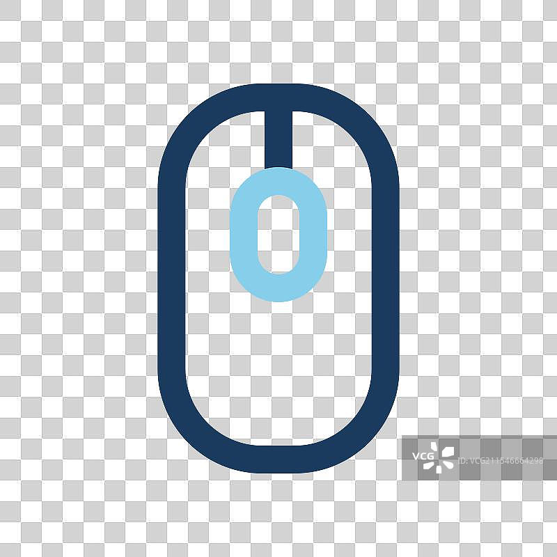 鼠标图标 办公室 彩色 线条 数字化图片素材