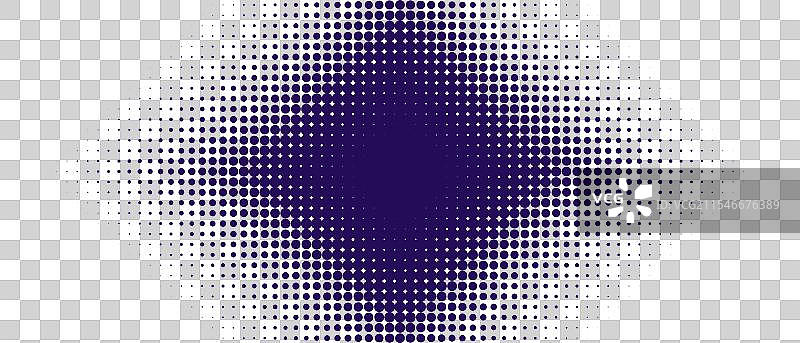 一个生动的设计，紫色圆点形成一个图片素材