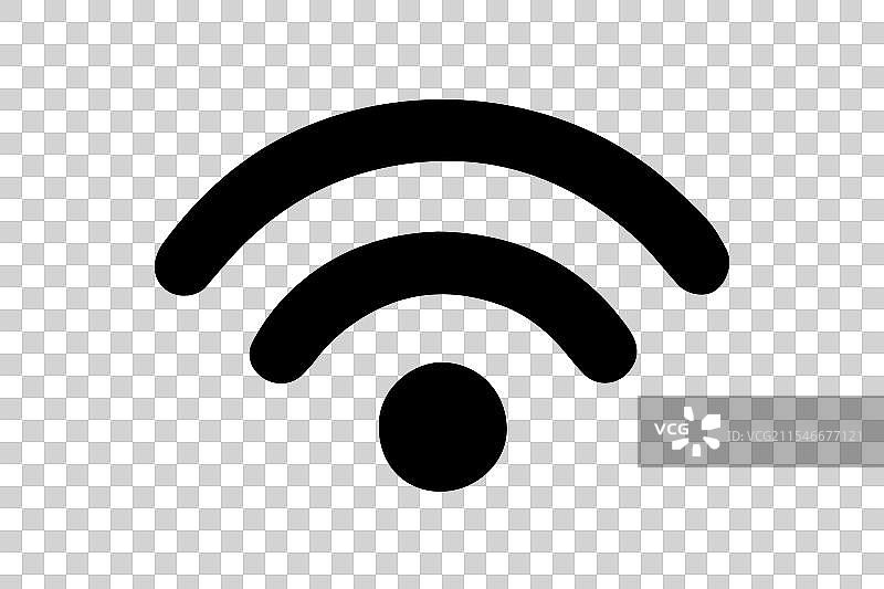 无线通信符号的WiFi图标图片素材