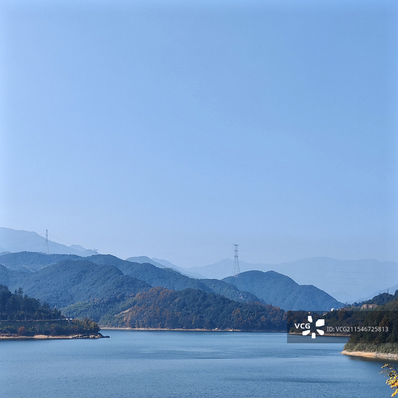 四岭水库图片素材