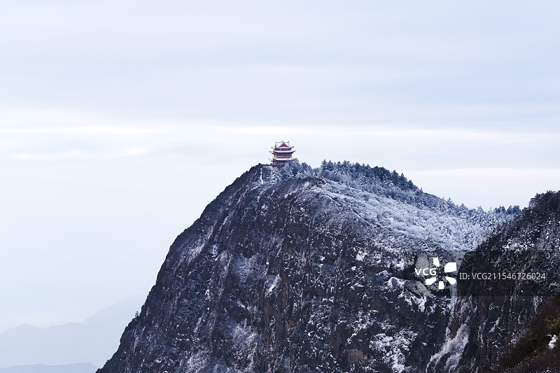峨眉山-万佛顶图片素材