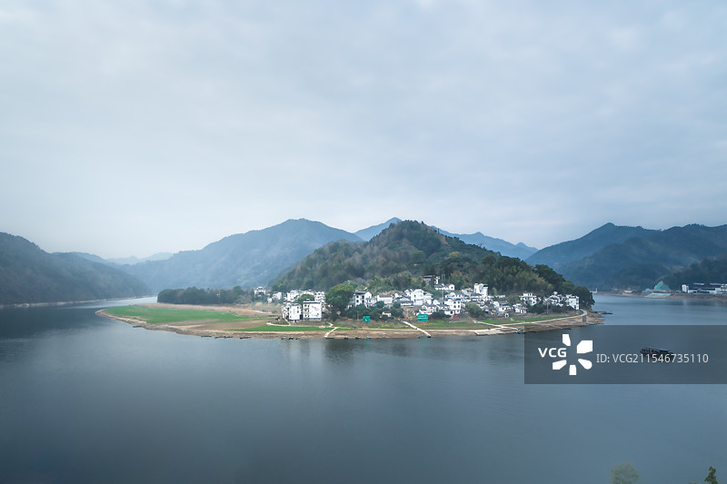 新安江山水画廊图片素材