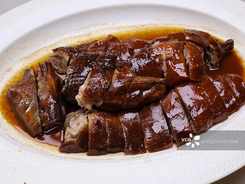 粤菜烧鹅图片素材