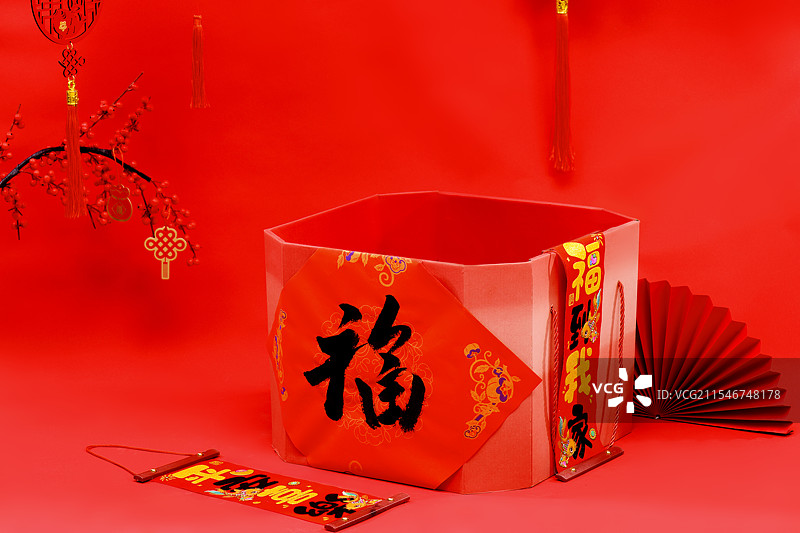 喜庆的春节背景图片素材