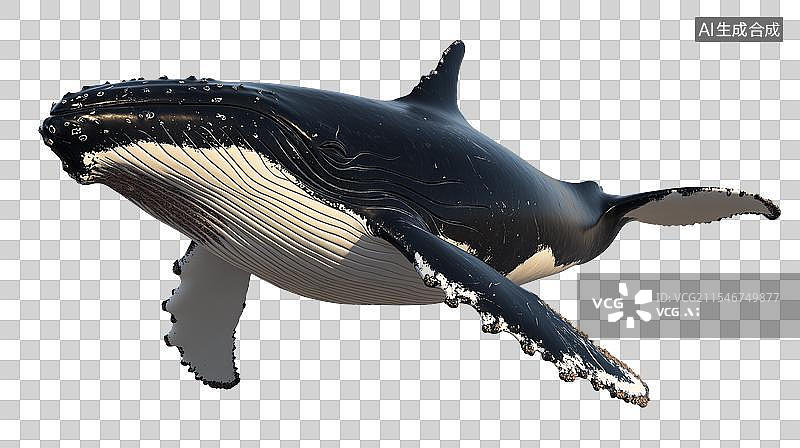 【AI数字艺术】免抠鲸鱼图片素材