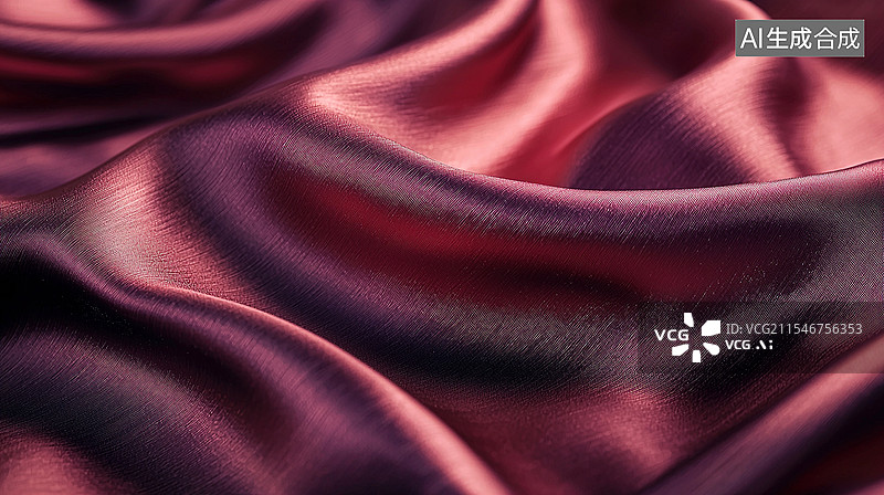 【AI数字艺术】3D质感丝绸背景壁纸图片素材